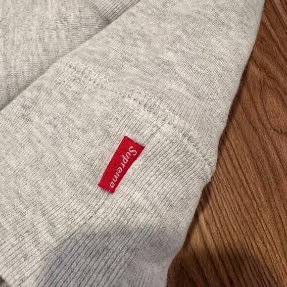 Supreme Box Logo Hooded Sweatshirt (FW23) Ash Grey - Size Medium - Lightly Used - Picture 7 of 11